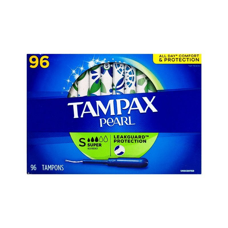 Tampax Pearl Super 96 Ct