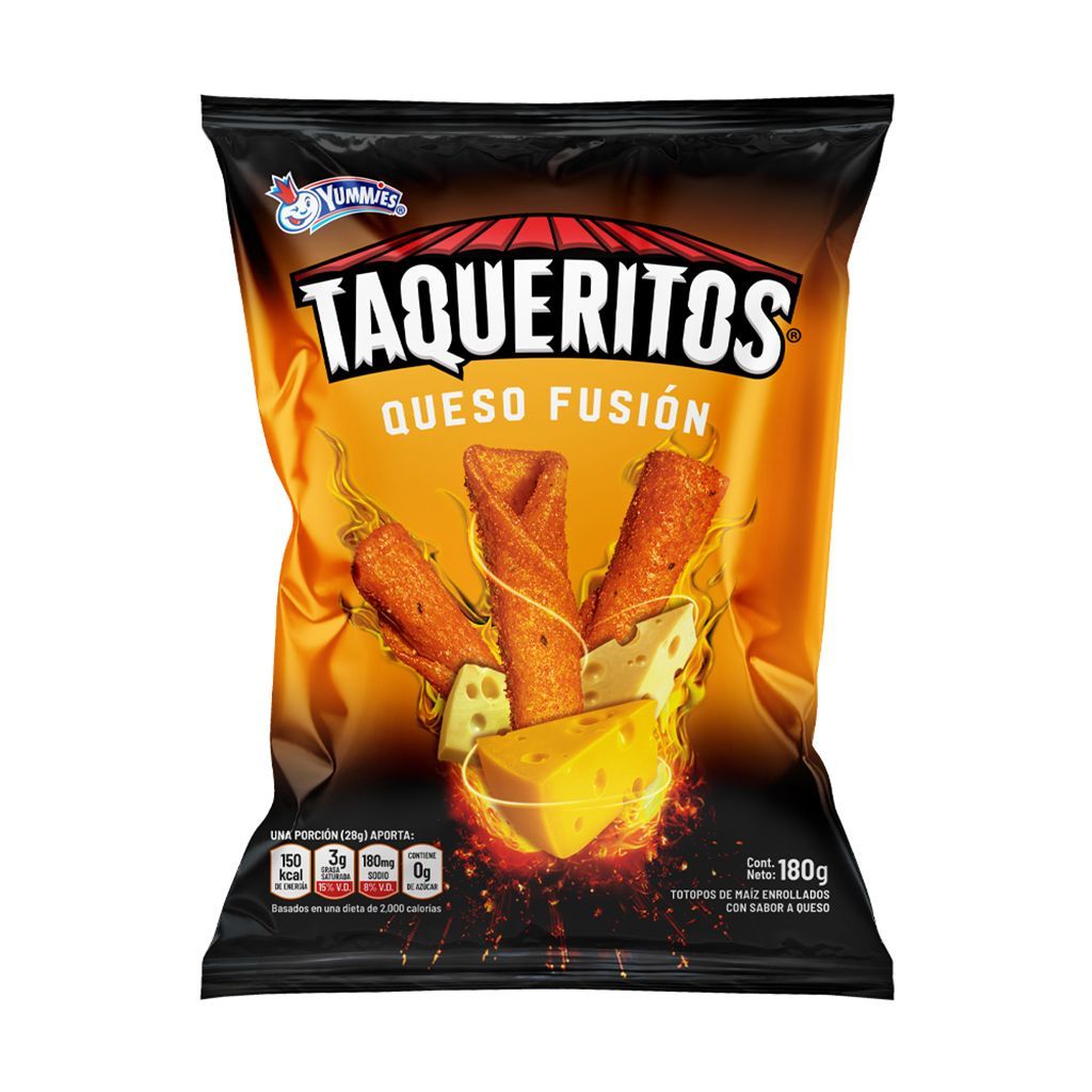Taqueritos Queso Fusion 180 G