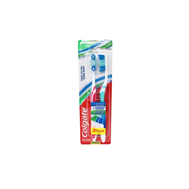 Tb Colgate Triple Action 2pk