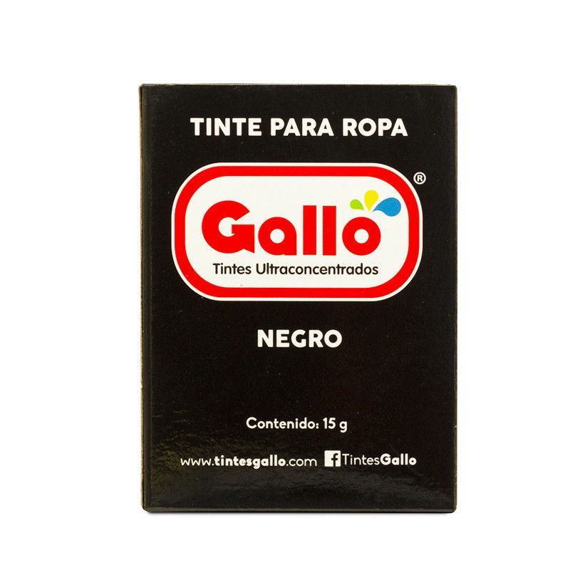 Tinte Gallo Color Negro