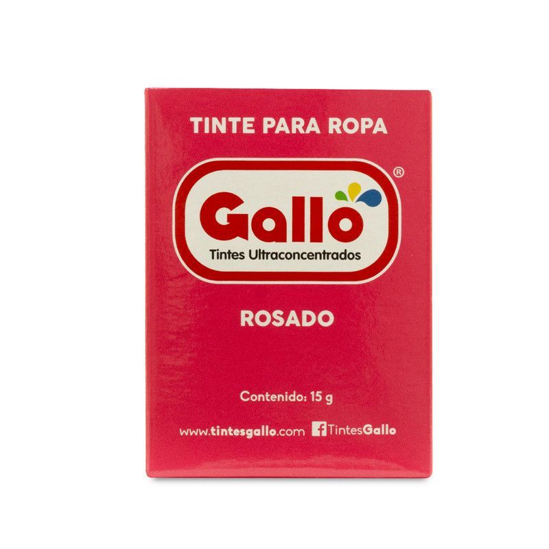 Tinte Gallo Color Rosado