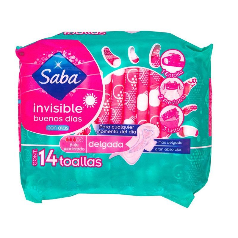 Toalla Saba Inv/dlg Alas 14u