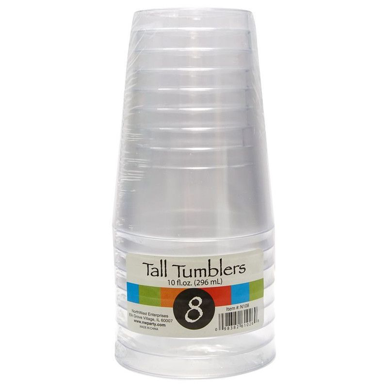 Tumblers 10 Oz 8 Ct