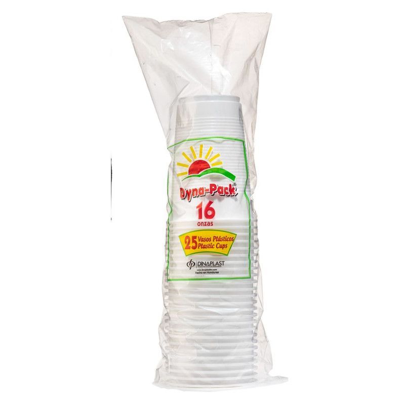 Vaso No. 16 Dinapak Blanco 25