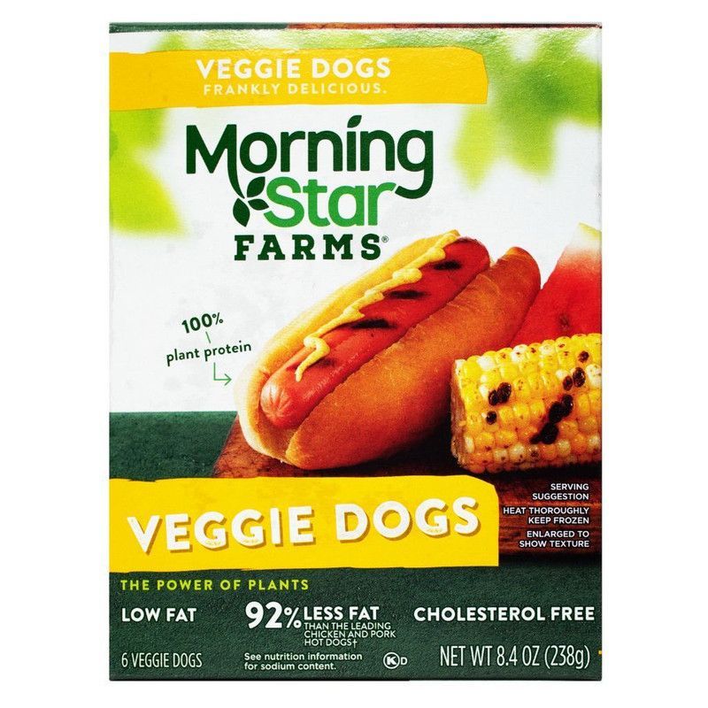 Veggie Dogs Morning Star 8.4 Z