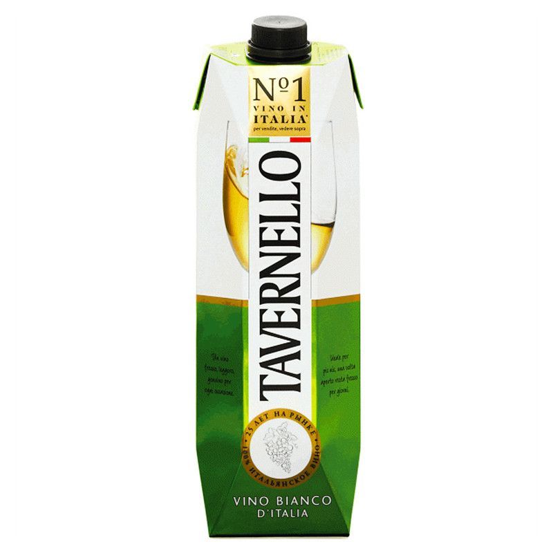 Vino Blanco Tavernello 1 Litro