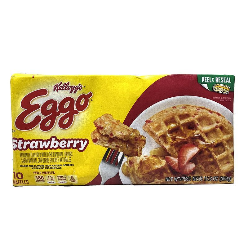 Wafles Kellog Eggo Fresa12.oz