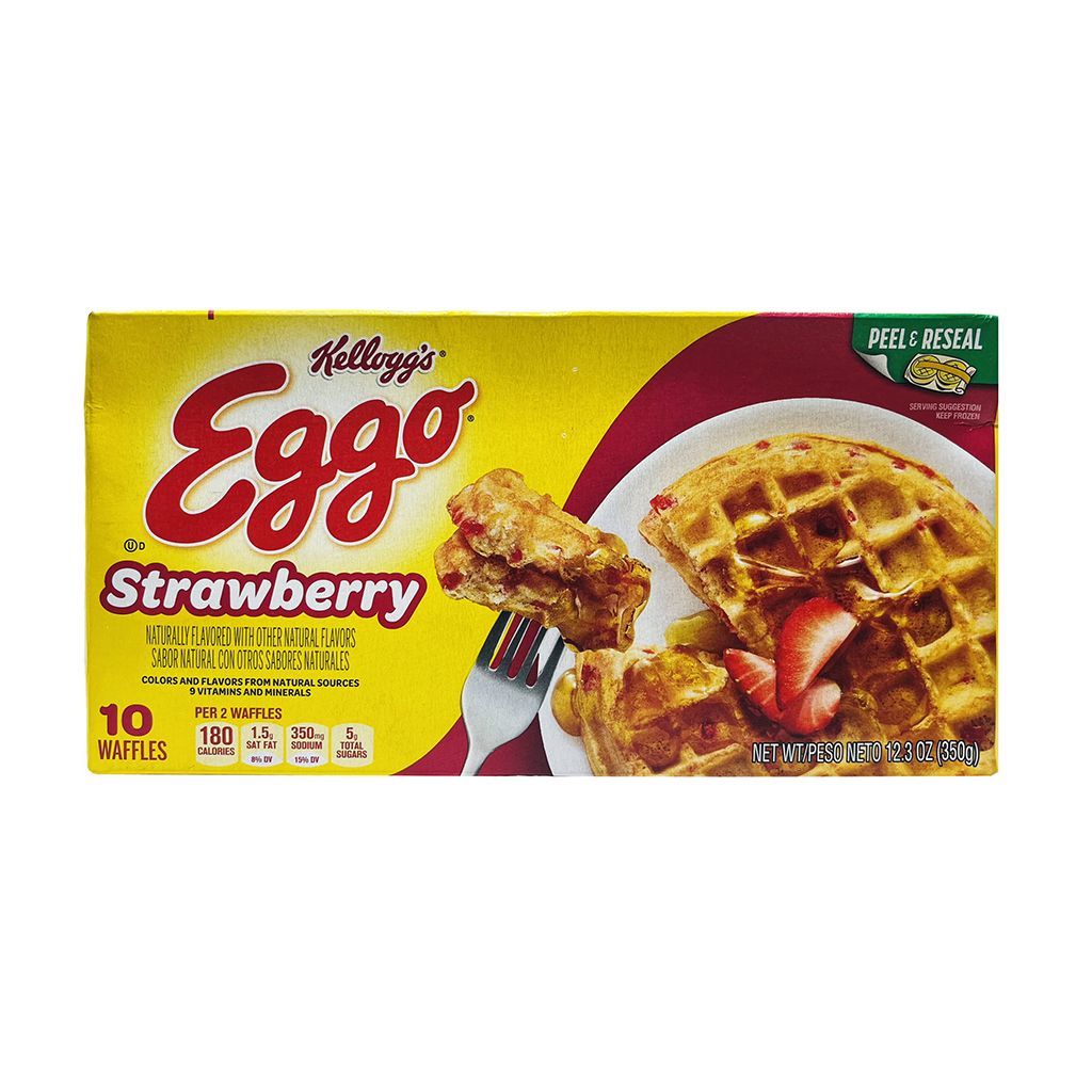 Wafles Kellog Eggo Fresa12.oz
