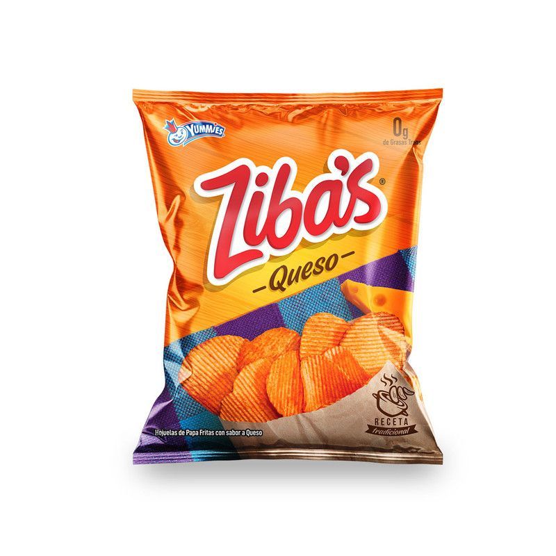 Zibas Papitas Queso 100g