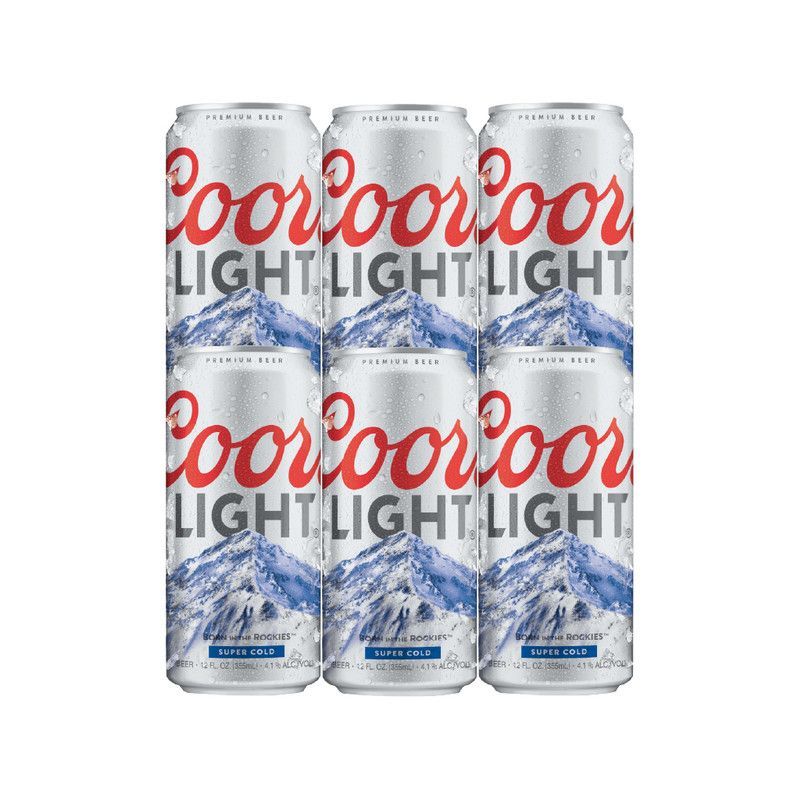 Cerveza Coors Light Lata 9 Pck