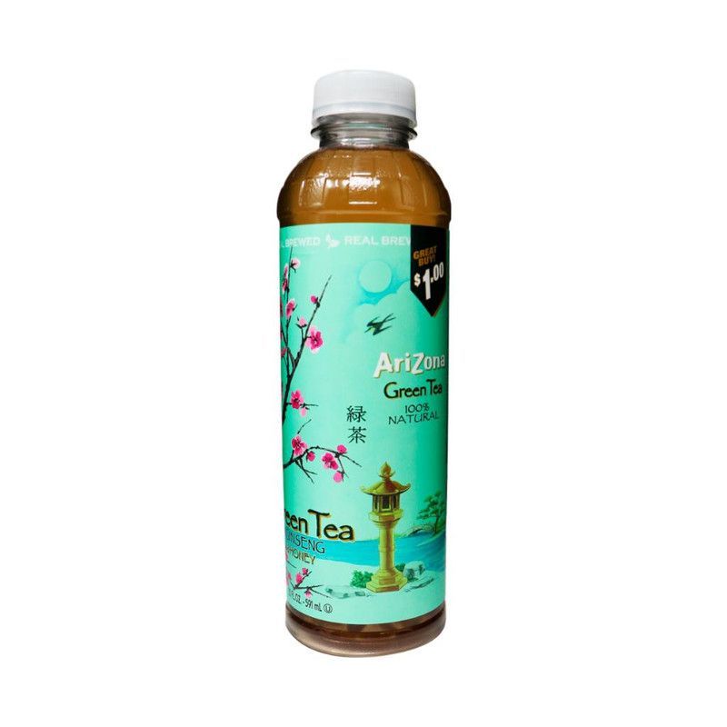 Arizona Greentea Gins Hon20 Oz