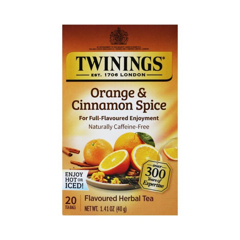 Twnings Tea Ornge Cinnamon 20u