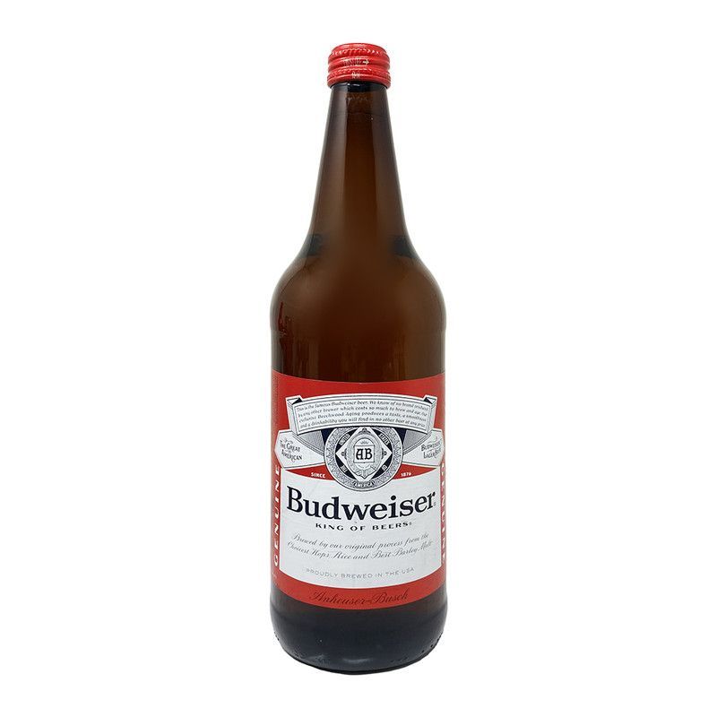 Cerveza Budweiser Botella 32oz