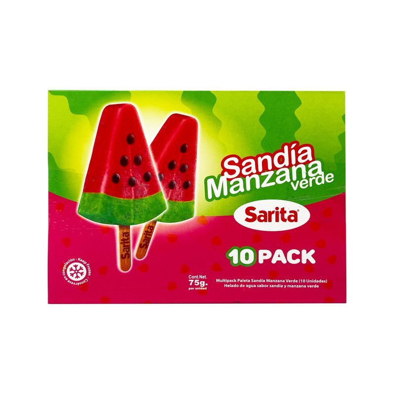 Paleta Sarita Sandia 75g 10u