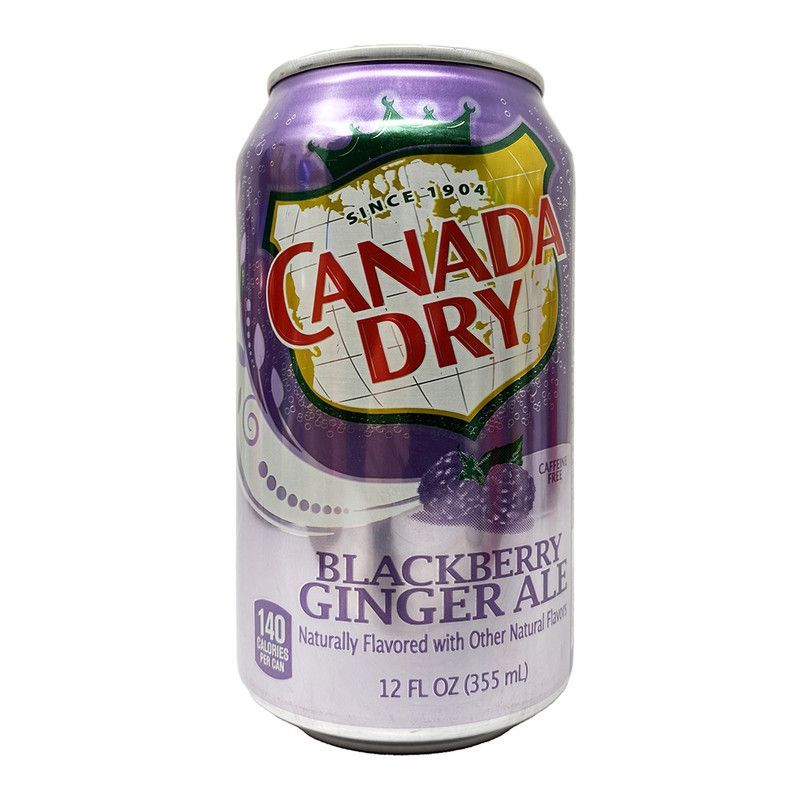 Blackb Gingerale Canada Dry12z