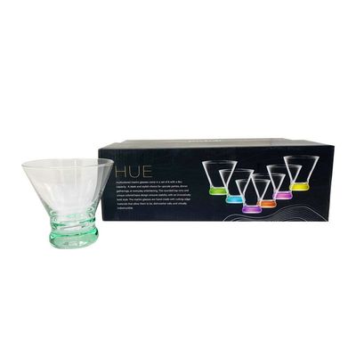 Joyjolt Hue Martini Glasses (7