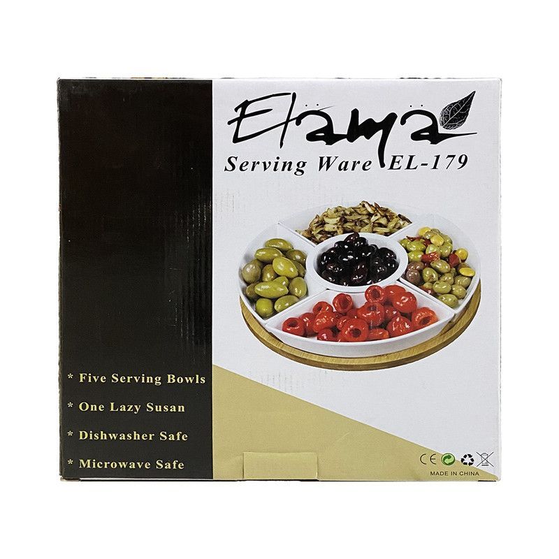 Serving Set Lazy Susan 6 Pc