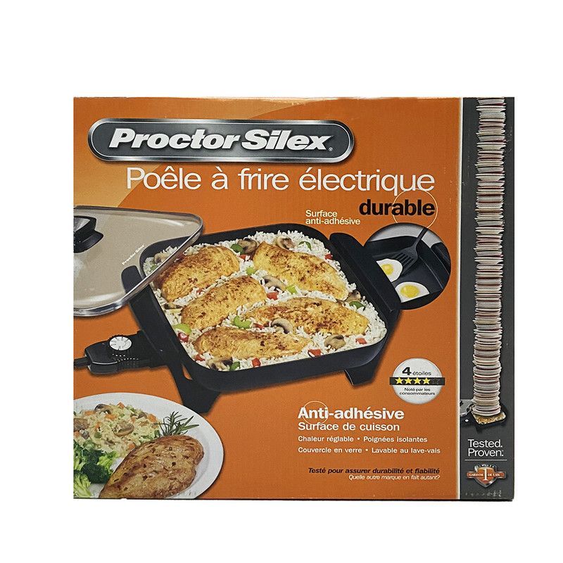 Sarten Electrico Proctor Negro