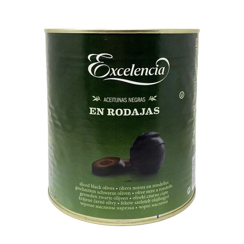 Aceitunas Negras En Rodajas 1g
