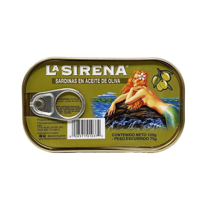 Sardina La Sirena Acei Oli125g