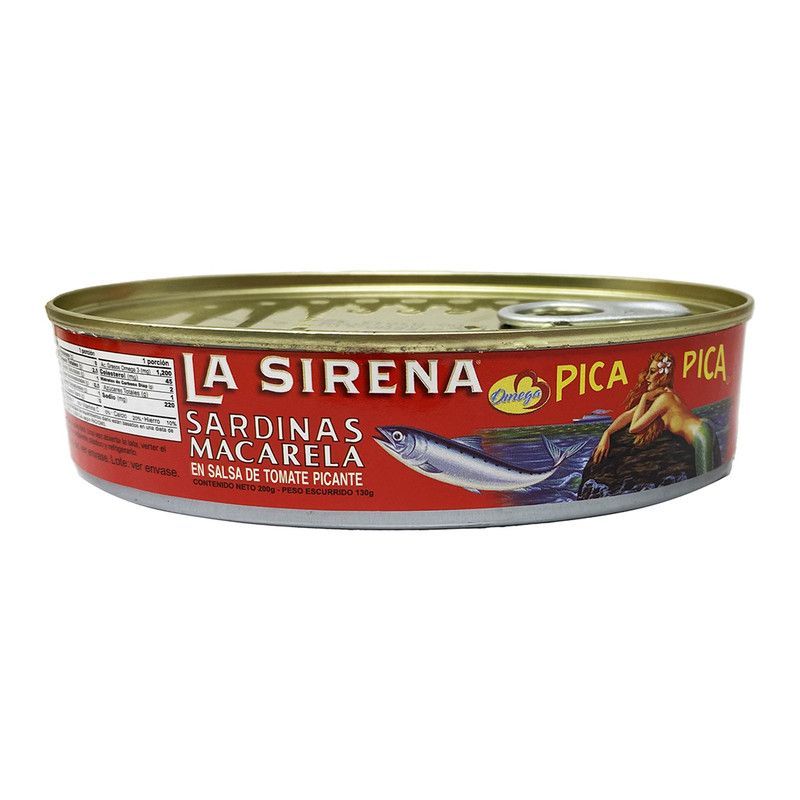 Sardina La Sirena Ovalad215gr