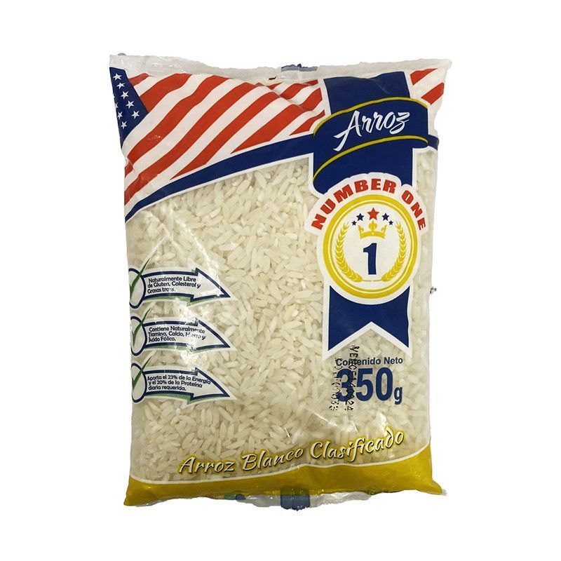 Arroz Blanco Number One 454g