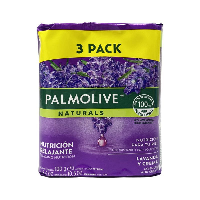 3 Pack Po Lavanda/crema 100gr
