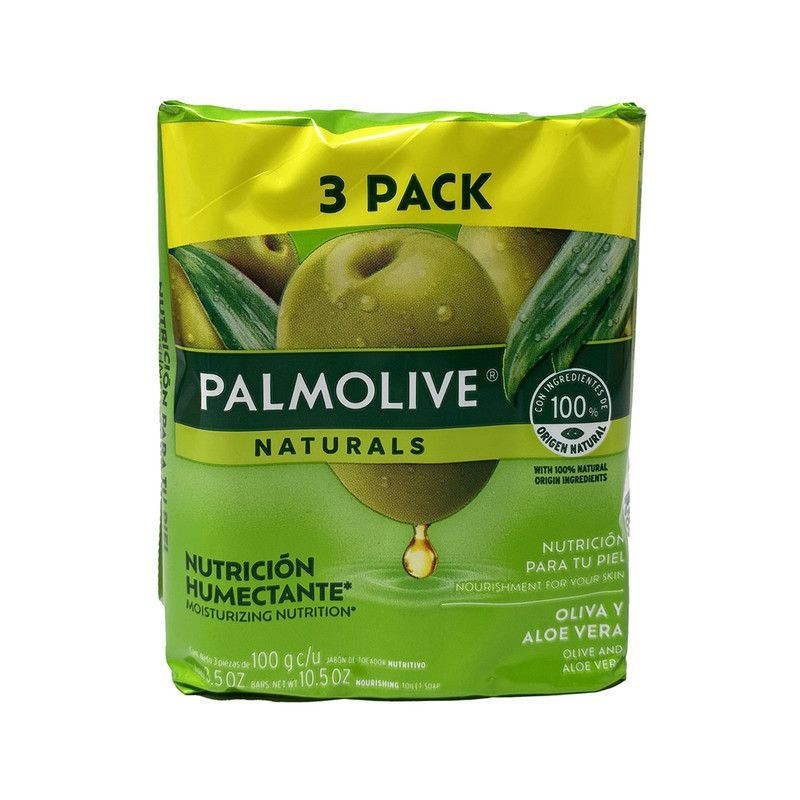 3pk Jab Po Nat Oliv/aloe 100gr
