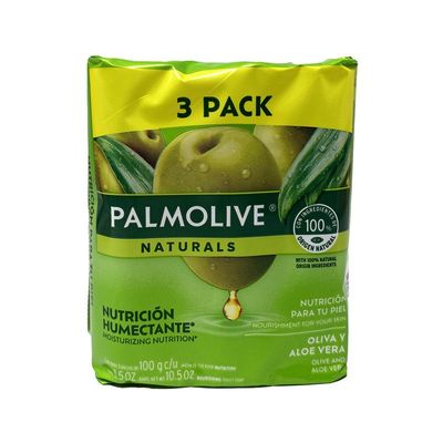 3pk Jab Po Nat Oliv/aloe 100gr