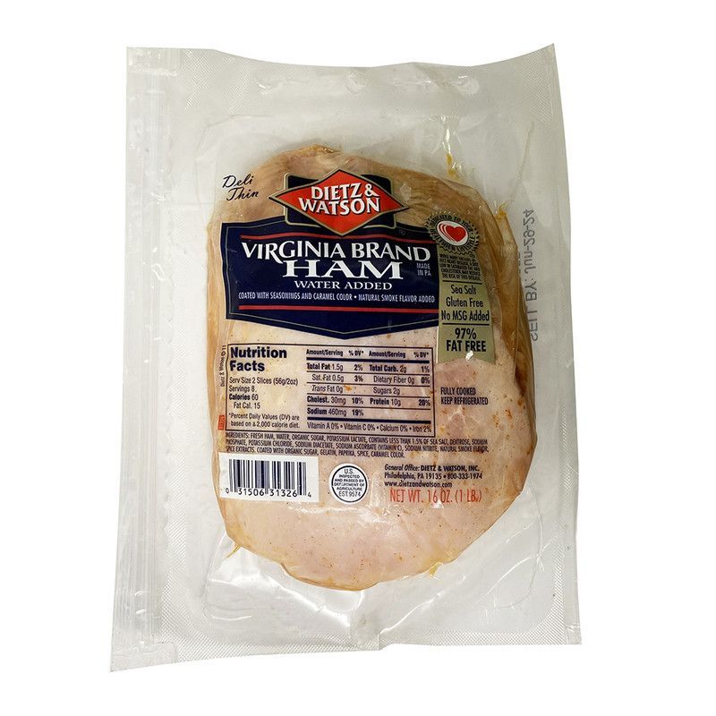 Virginia Ham Dietz&amp;watson 16 Z