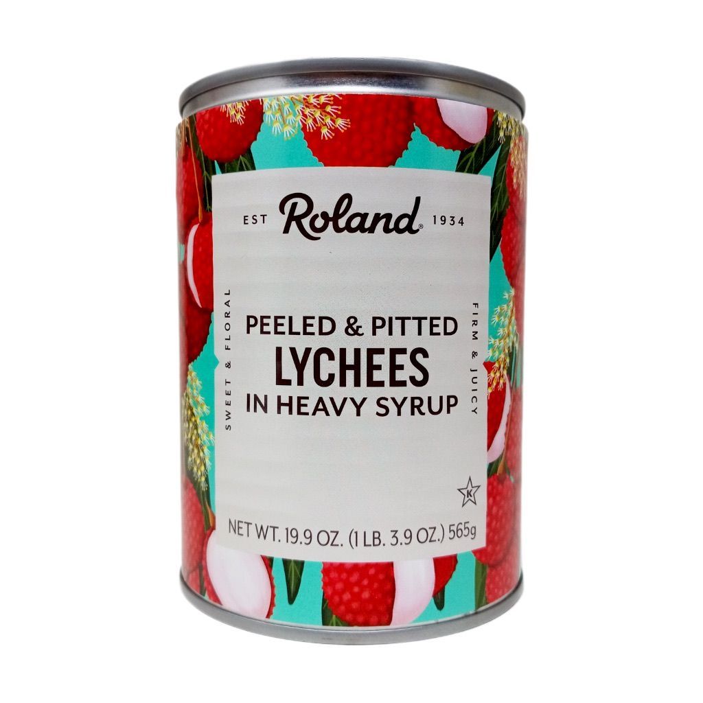 Lychees Heavy Syrup Roland 20z