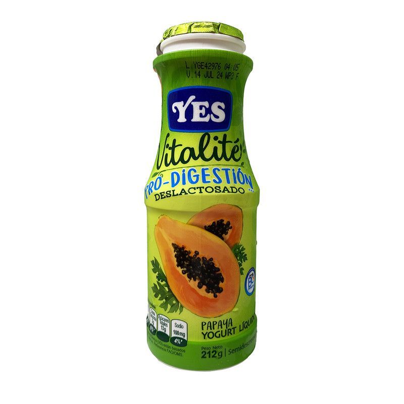 Yogurt Vitalite Papaya 200ml