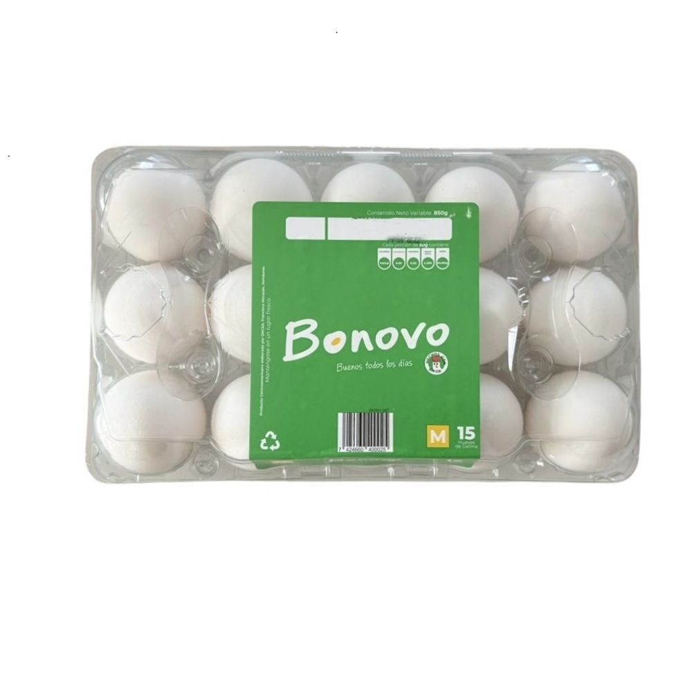 Huevos Bonovo Prem 15und Med