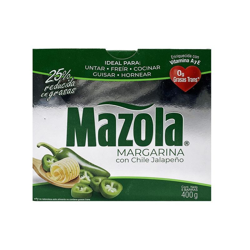 Margarina Con Jalapeño 400g