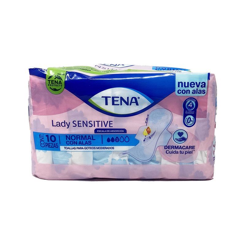 Toalla Tena Lady Sens C/a 10u