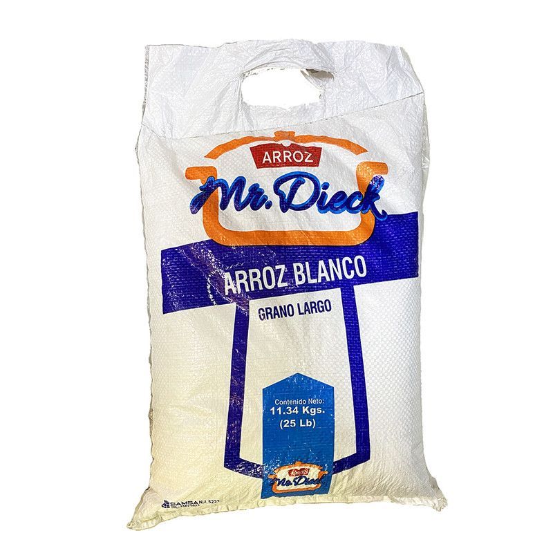 Mr Dieck Arroz Blanco 25lbs