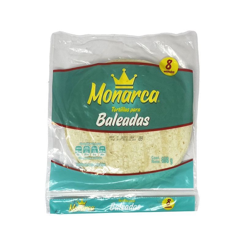 Tortilla Baleada Monarca 608g