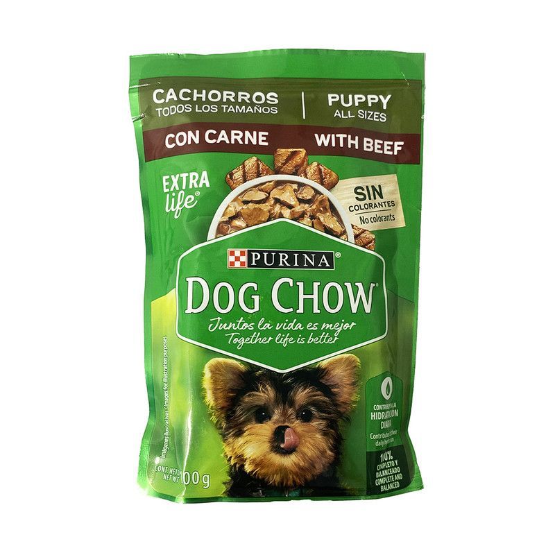Dog Chow Puppy Carne 100gr