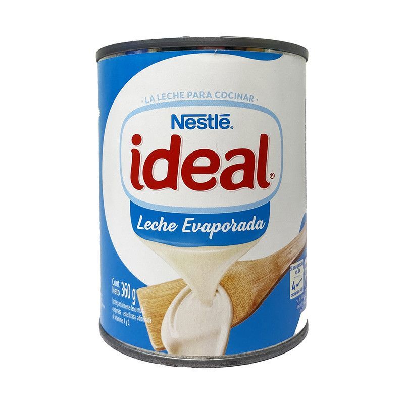 Leche Evaporada Ideal 360gr