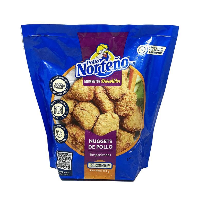 Nuggets De Pollo Norteño 454g