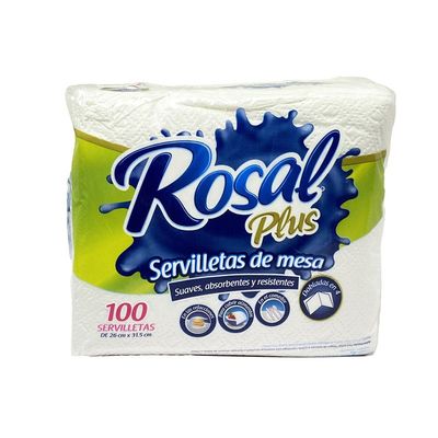 Servilleta Rosal 100und