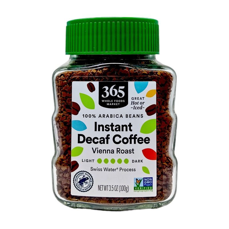 Instant Decaf Coffee 365 Whole
