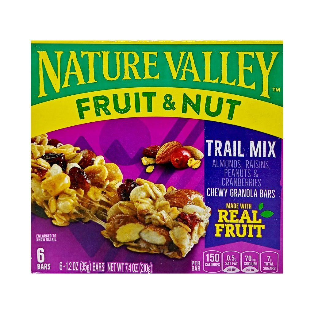 Nvalley Bar Fruit/nuts 7.4oz