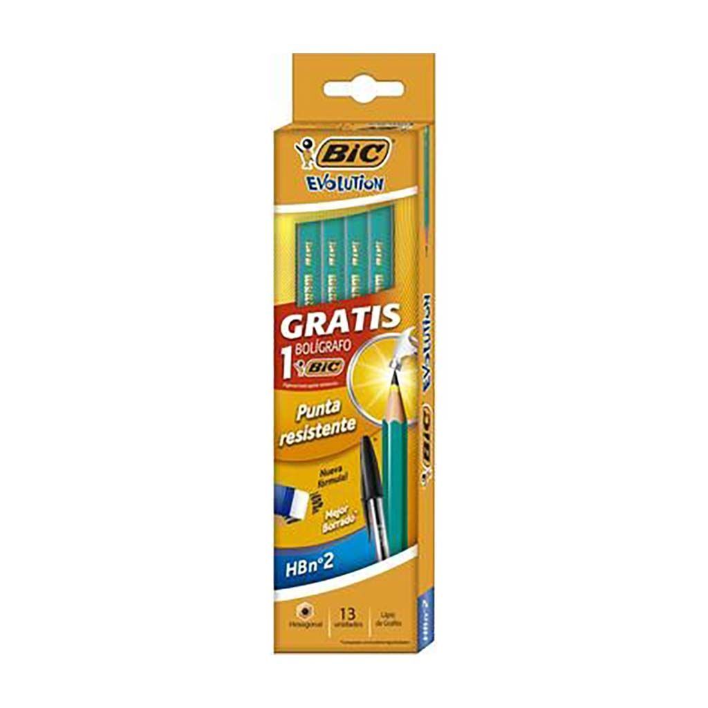 Bic Lapiz Grafito Evolution 12