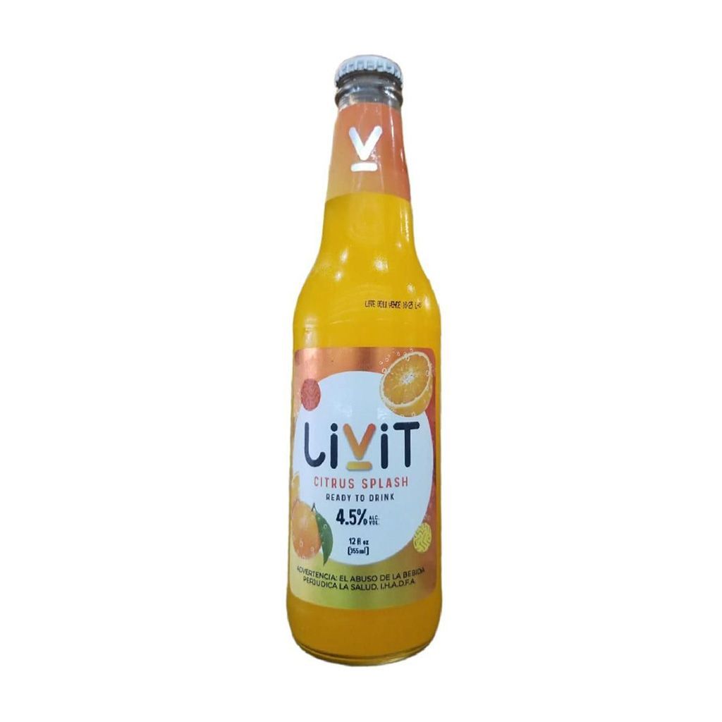 Livit Naranja Botella 355ml