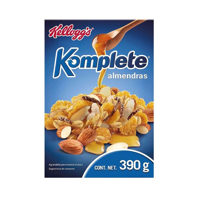 Kelloogs Komplete Almend 390gr