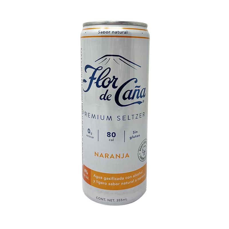 Flor D/caña Seltzer Naran355m