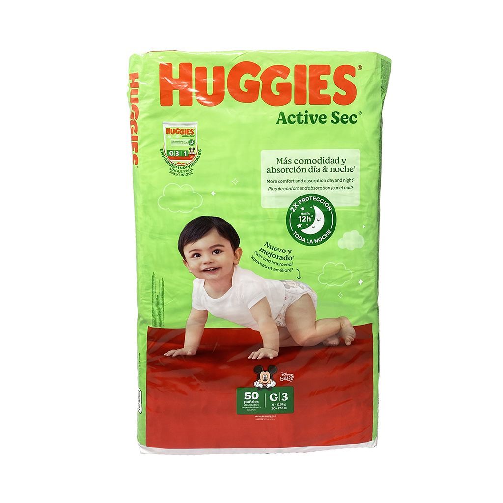 Pañ Hug Actsec G Singlpk 4x50