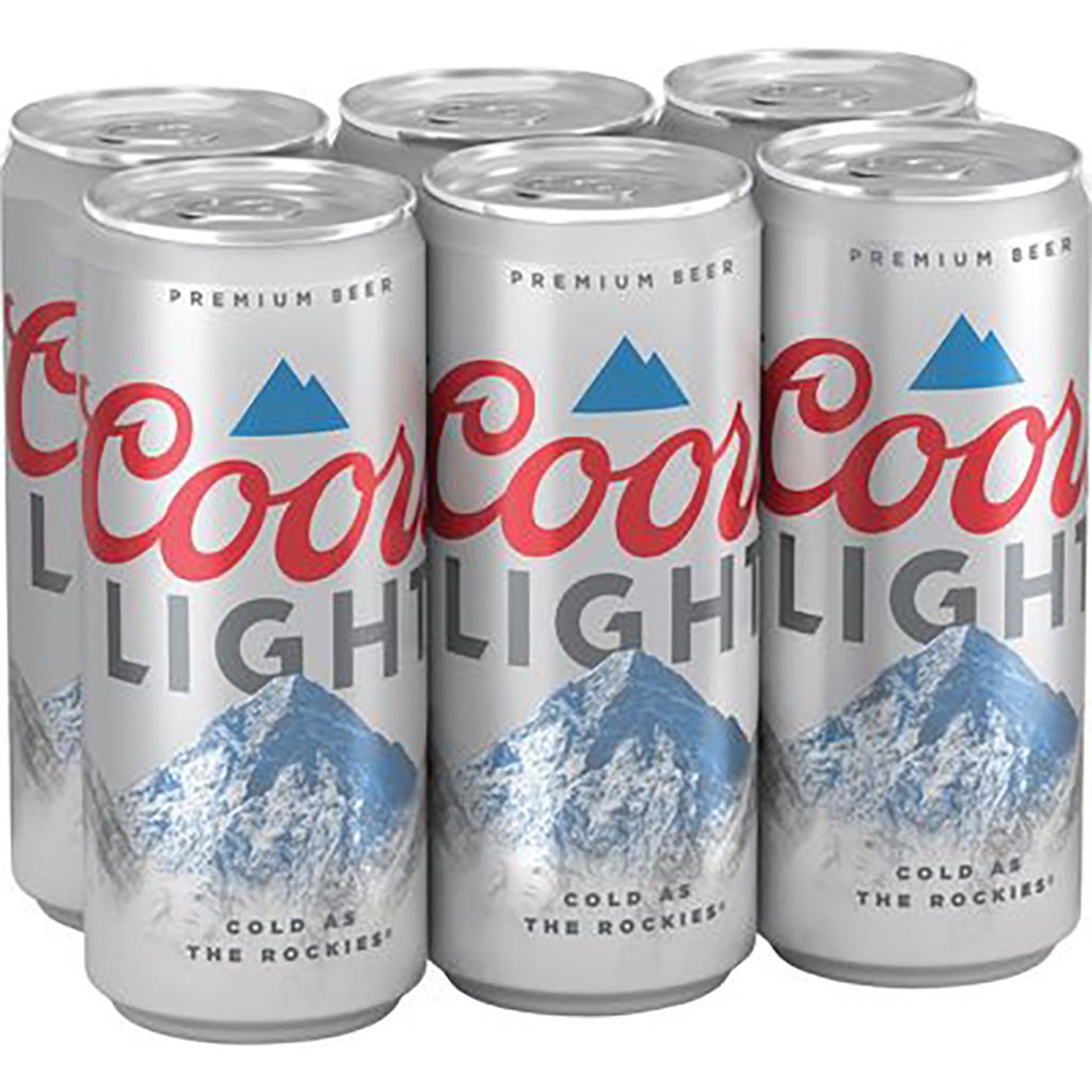 Coors Light Lata 12 Pack