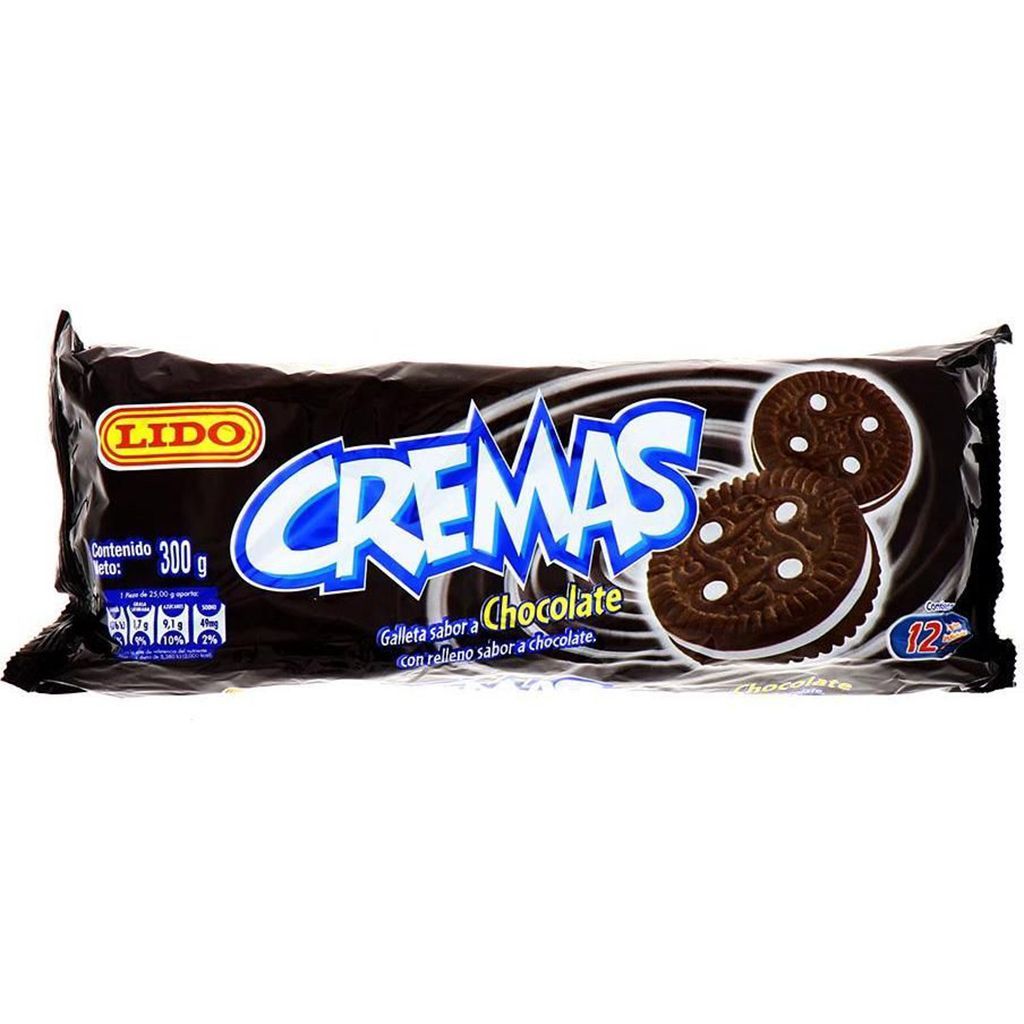 Galleta Lido Chocolate 312gr